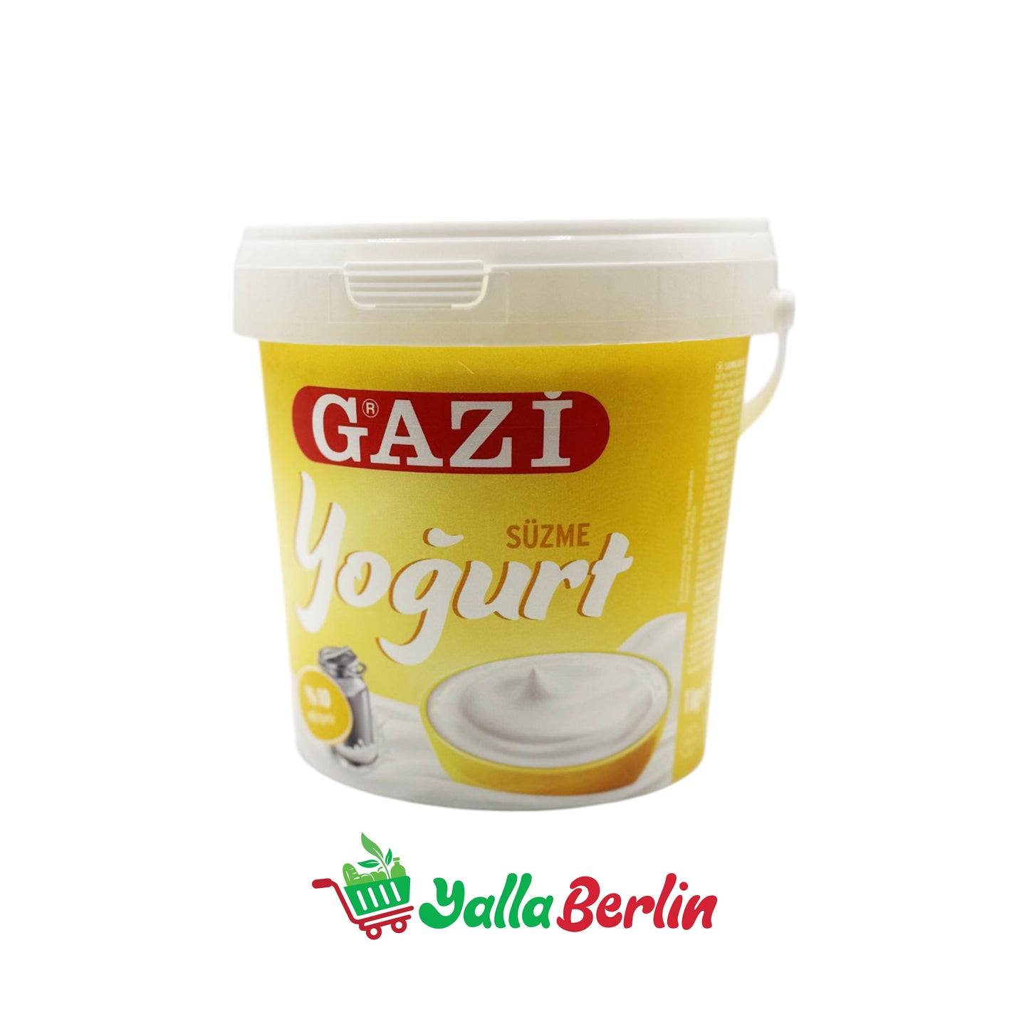 GAZI JOGHURT MIT 10% FETT (1000 Gr)