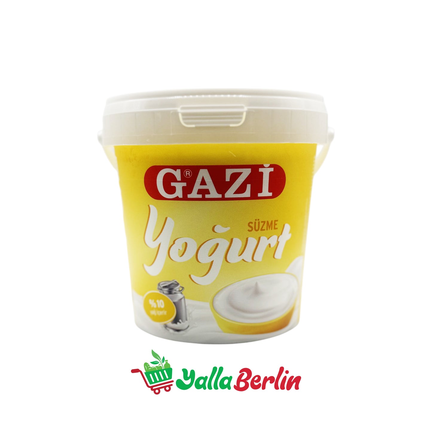 GAZI JOGHURT MIT 10% FETT (1000 Gr)