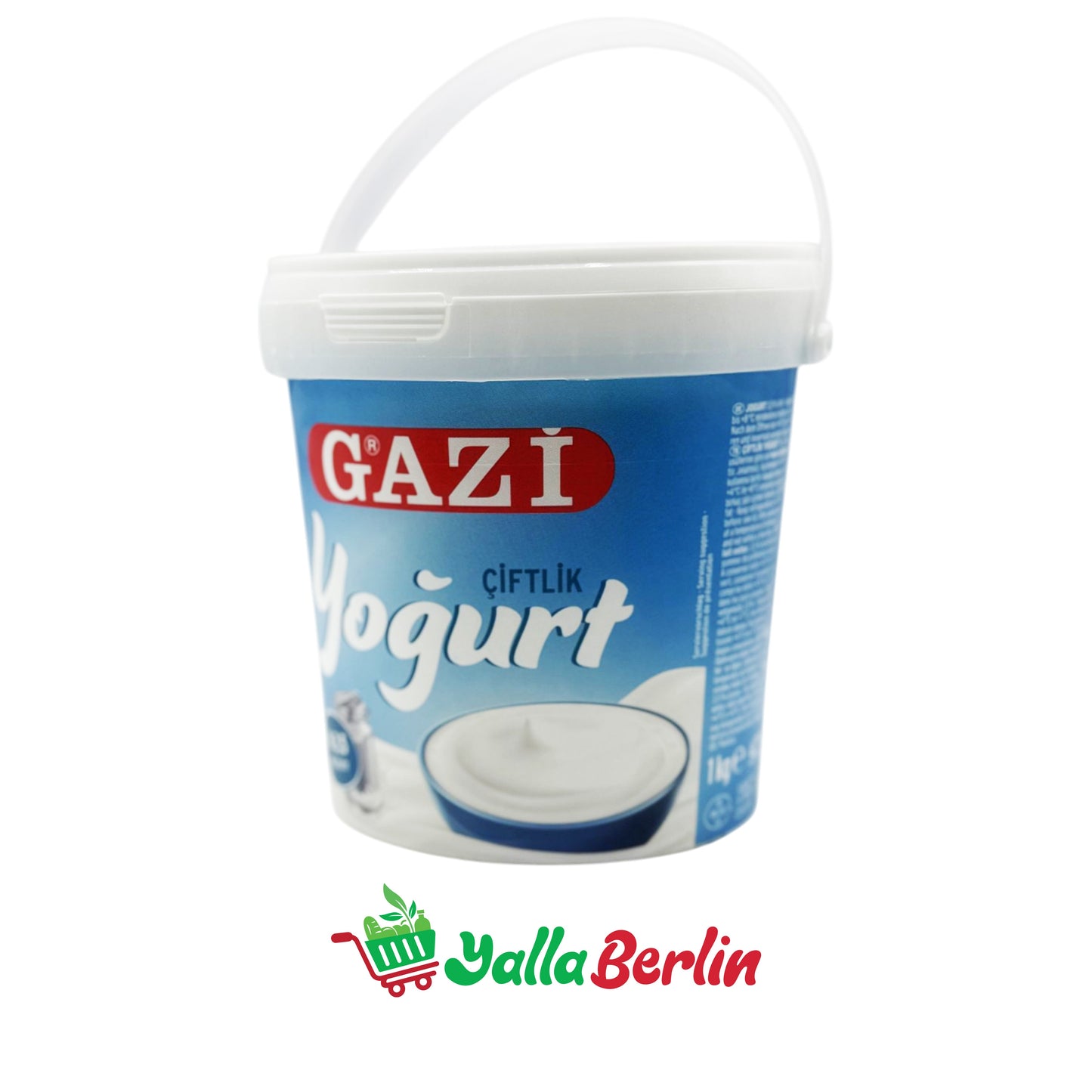 GAZI JOGHURT MIT 3,5% FETT (1000 Gr)