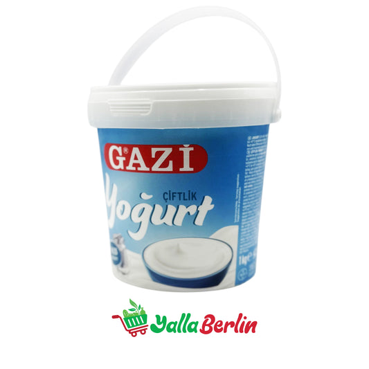 GAZI JOGHURT MIT 3,5% FETT (1000 Gr)