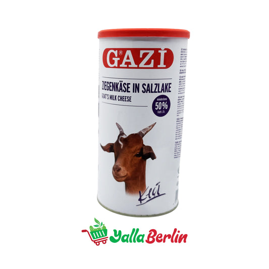 GAZI ZIEGENKÄSE MIT 50% FETT IN SALZLAKE (800 Gr)