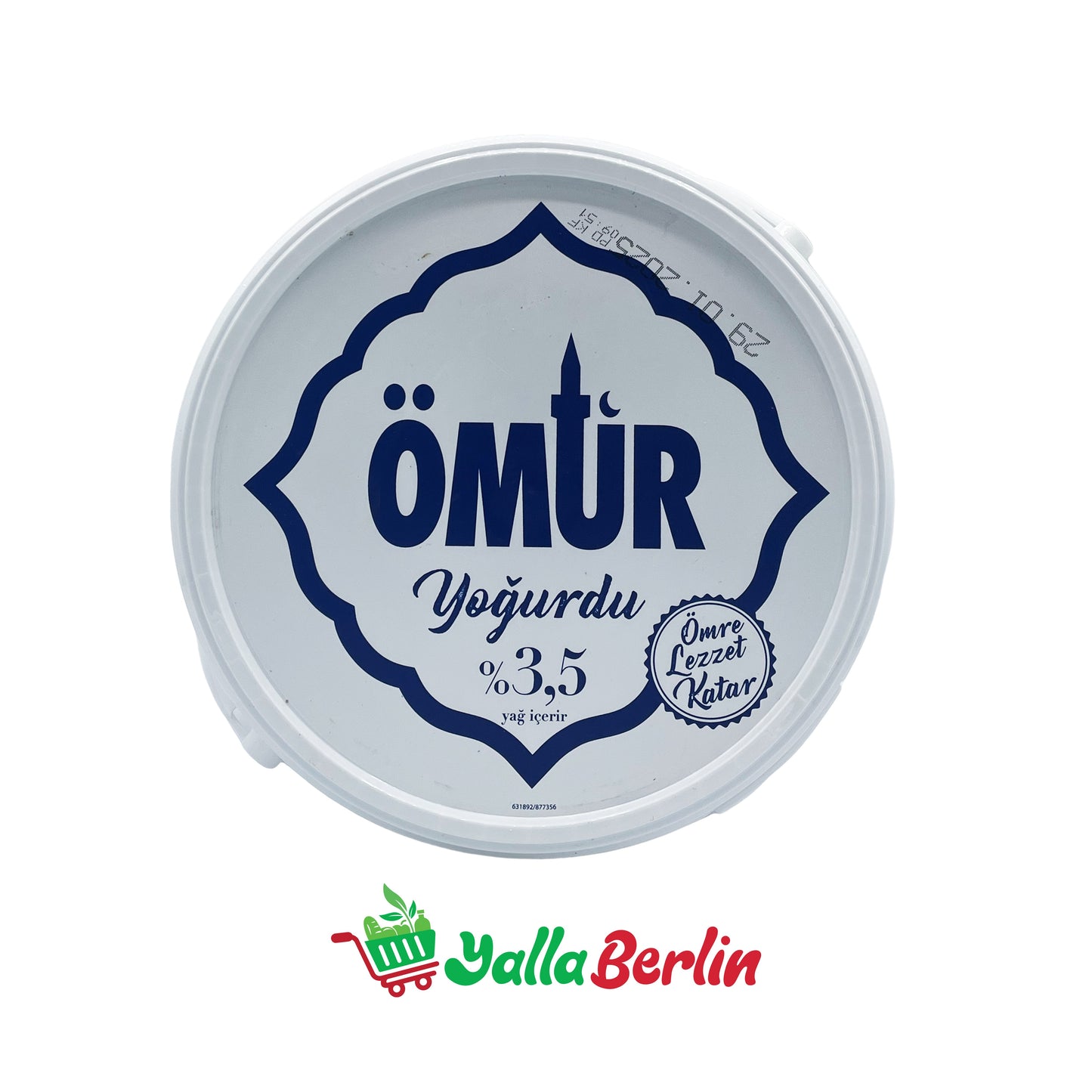 ÖMUR JOGHURT MIT 3,5% FETT (2500 Gr)