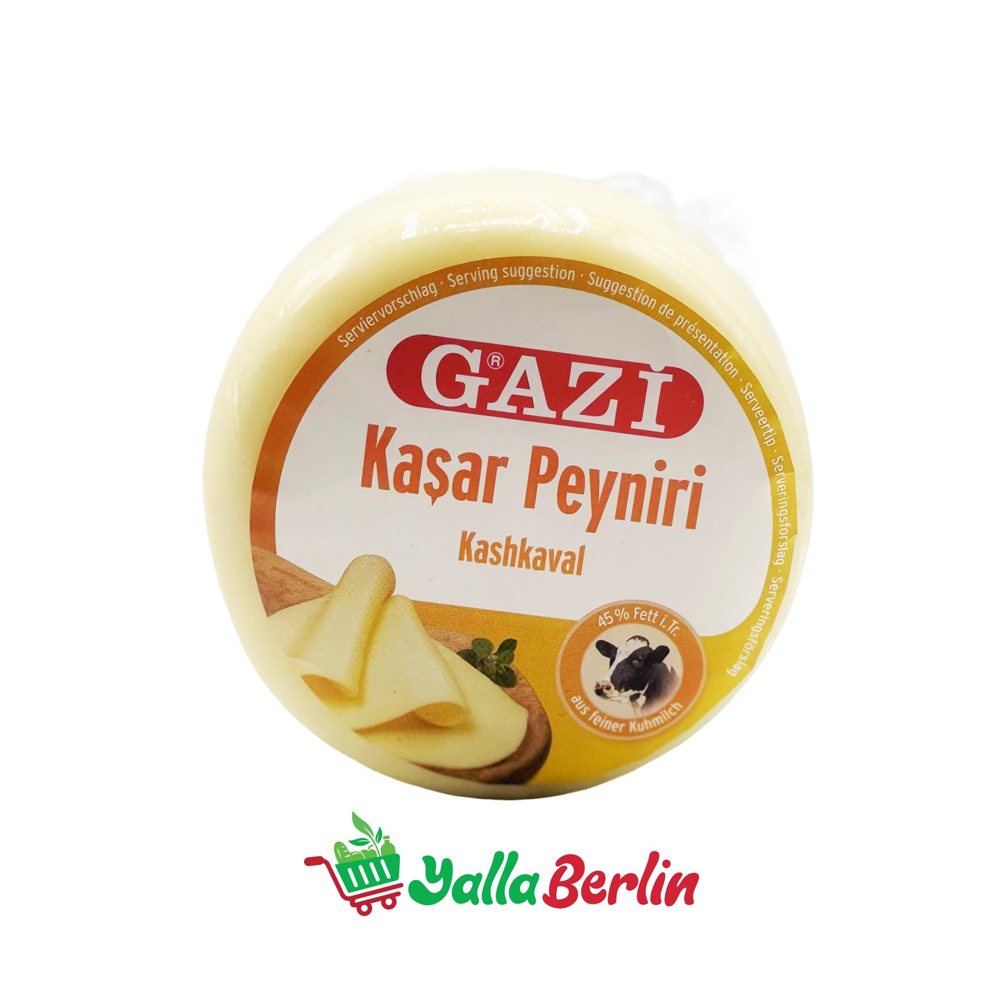 GAZI KASHKAVAL-KÄSE 45% FETT (250 Gr)