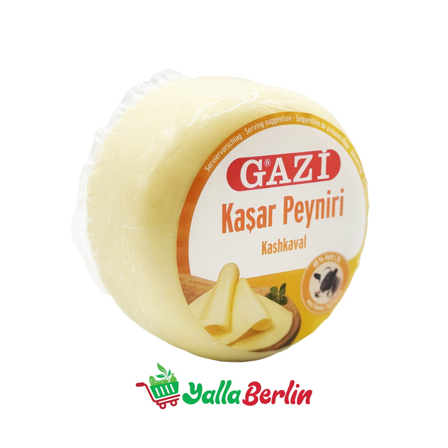 GAZI KASHKAVAL-KÄSE 45% FETT (250 Gr)