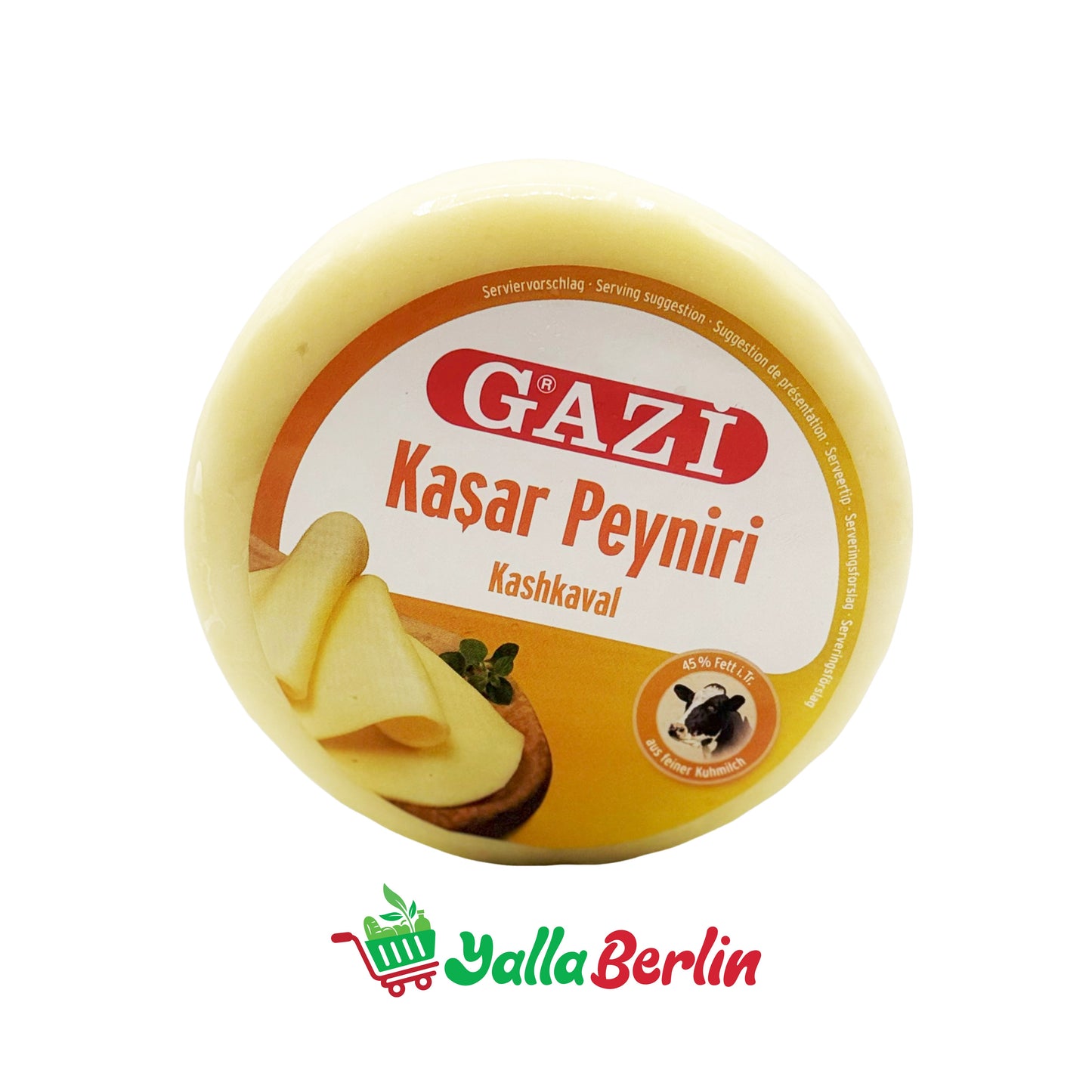 GAZI KASHKAVAL-KÄSE 45% FETT (400 Gr)