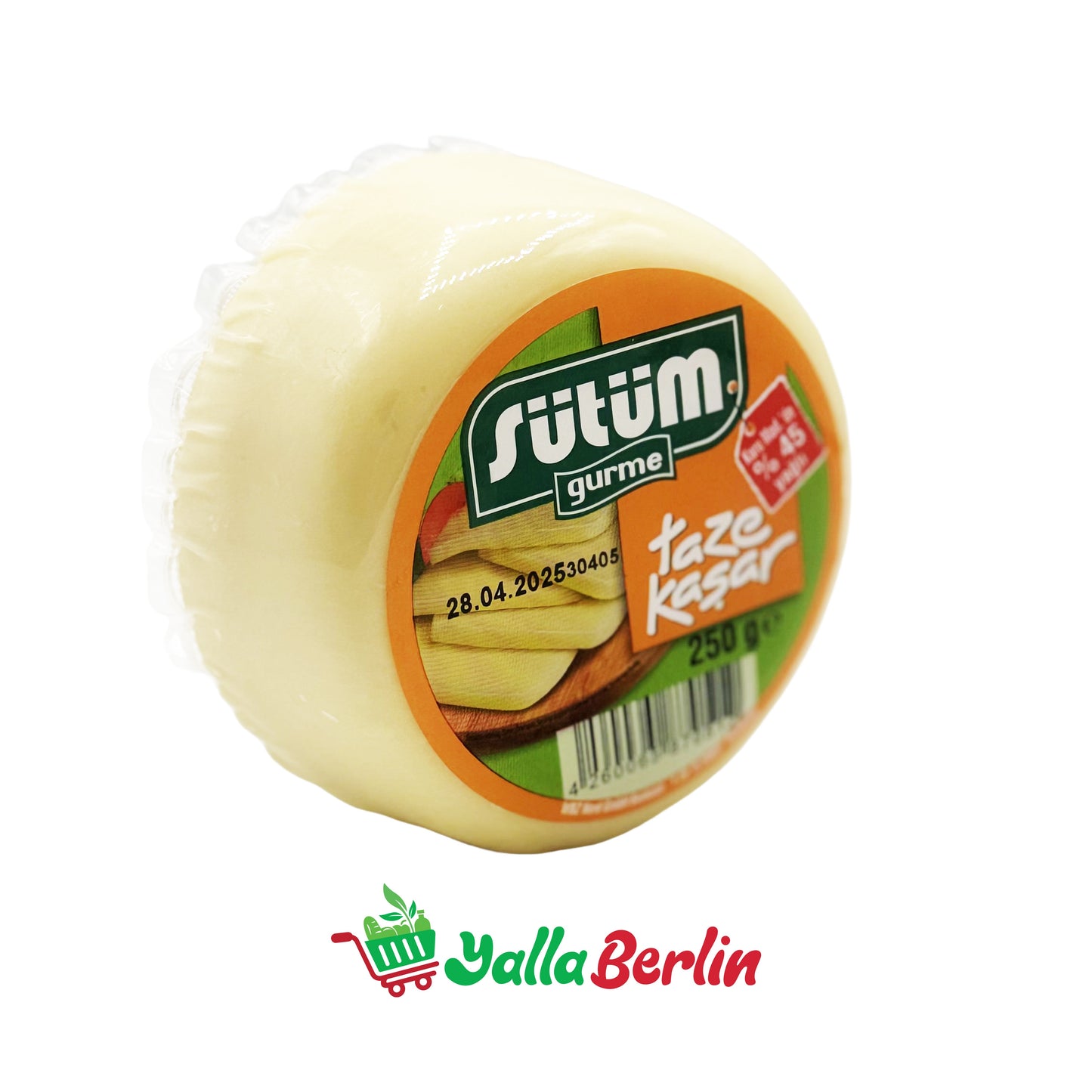 SÜTÜM KASHKAVAL-KÄSE 45% FETT (250 Gr)