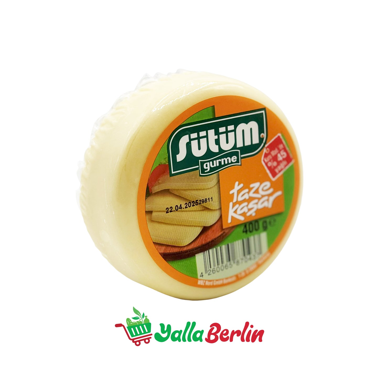 SÜTÜM KASHKAVAL-KÄSE 45% FETT (400 Gr)