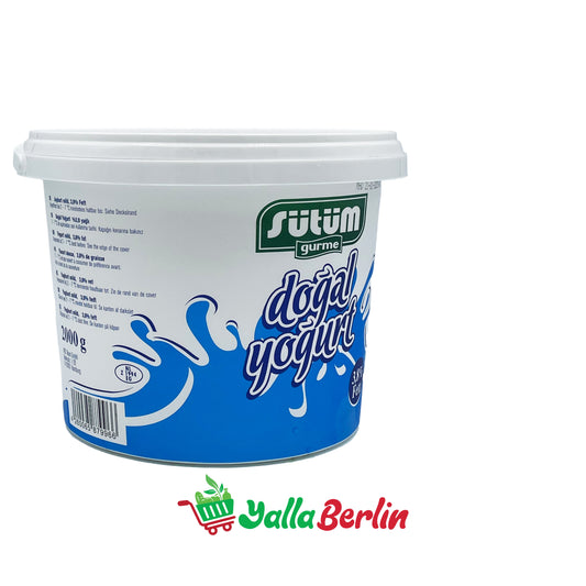 SÜTÜM JOGHURT MIT 3,8% Fett (2000 Gr)