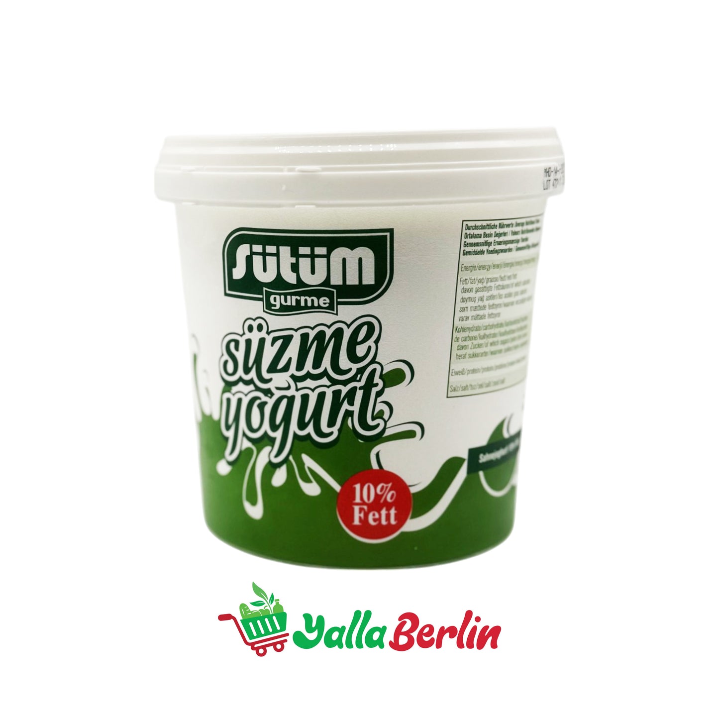 SÜTÜM JOGHURT MIT 10 % Fett (1000 Gr)