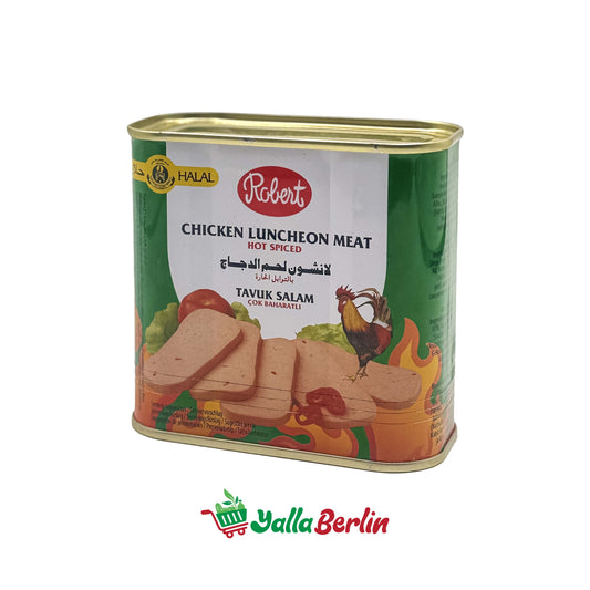 ROBERT HUHN LUNCHEON FLEISCH SCHARF (340 Gr)