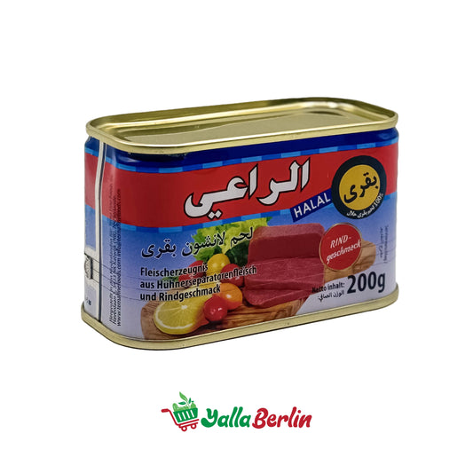 AL-RAII LUNCHEON FLEISCH RINDFLEISCH (200 Gr)