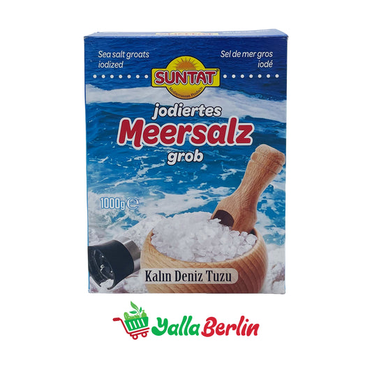 SUNTAT GROBES MEERSALZ 1000 Gr