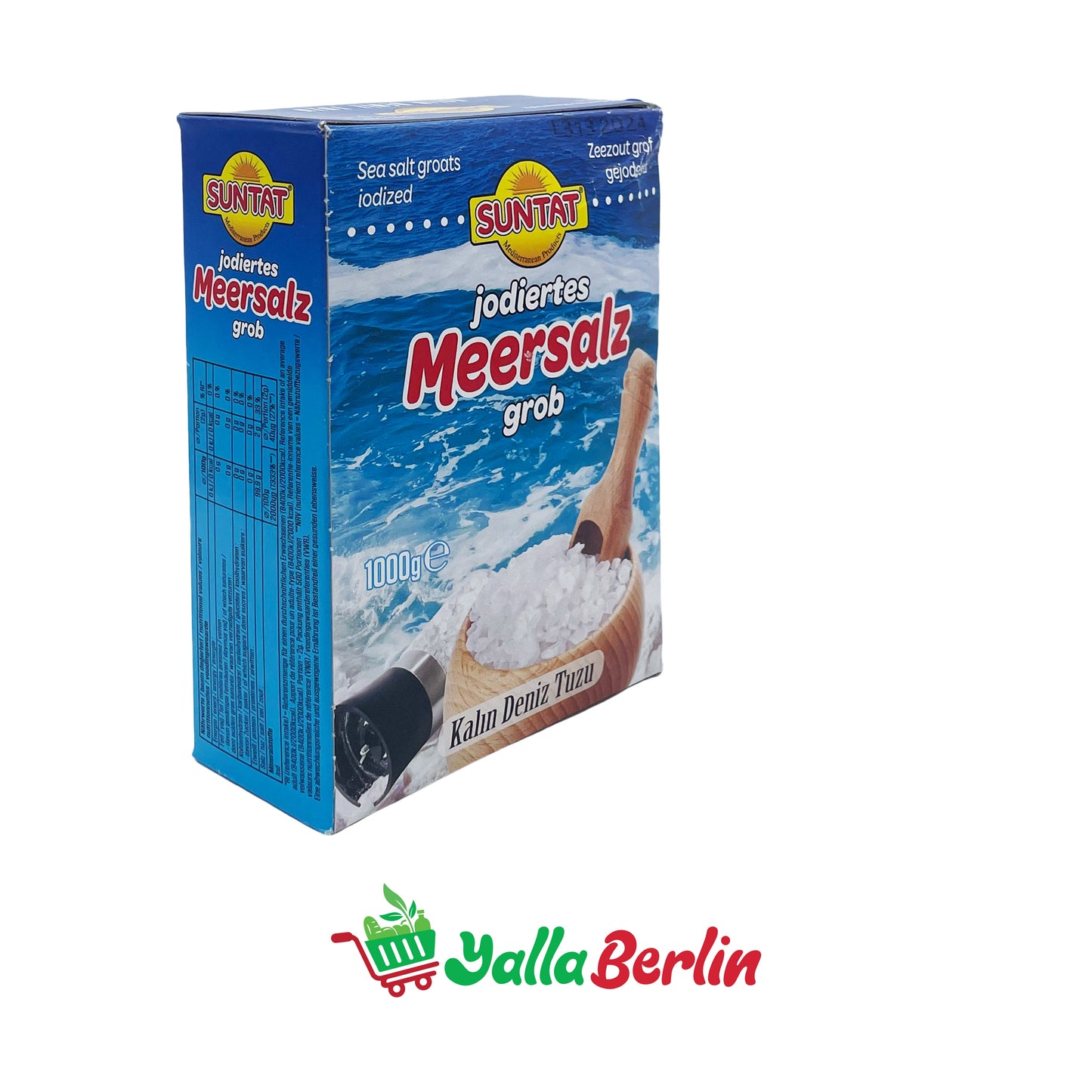 SUNTAT GROBES MEERSALZ 1000 Gr