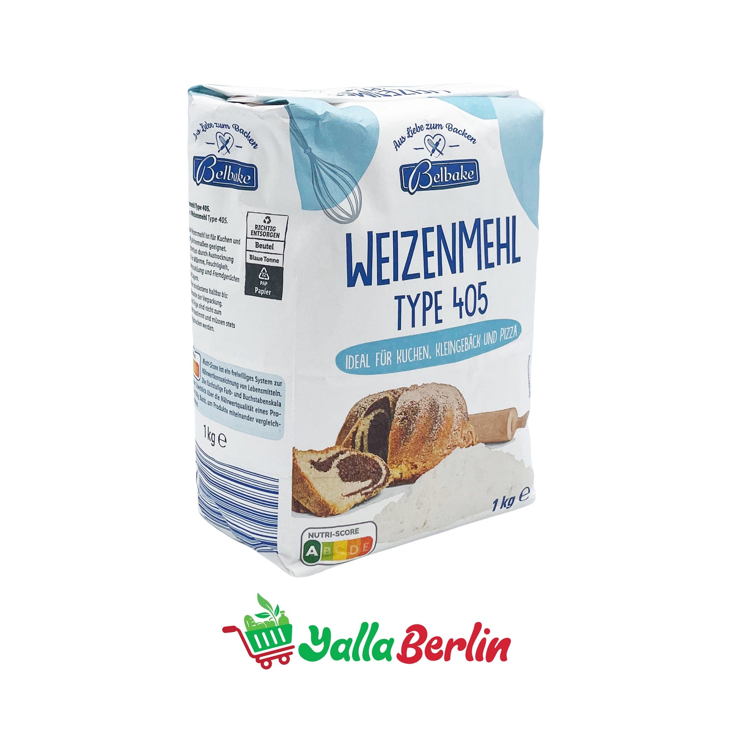 BELBACKE WEISSMEHL (405) 1000 Gr