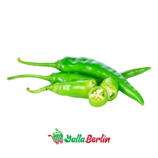 GREEN CHILI PEPPERS 200 Gr