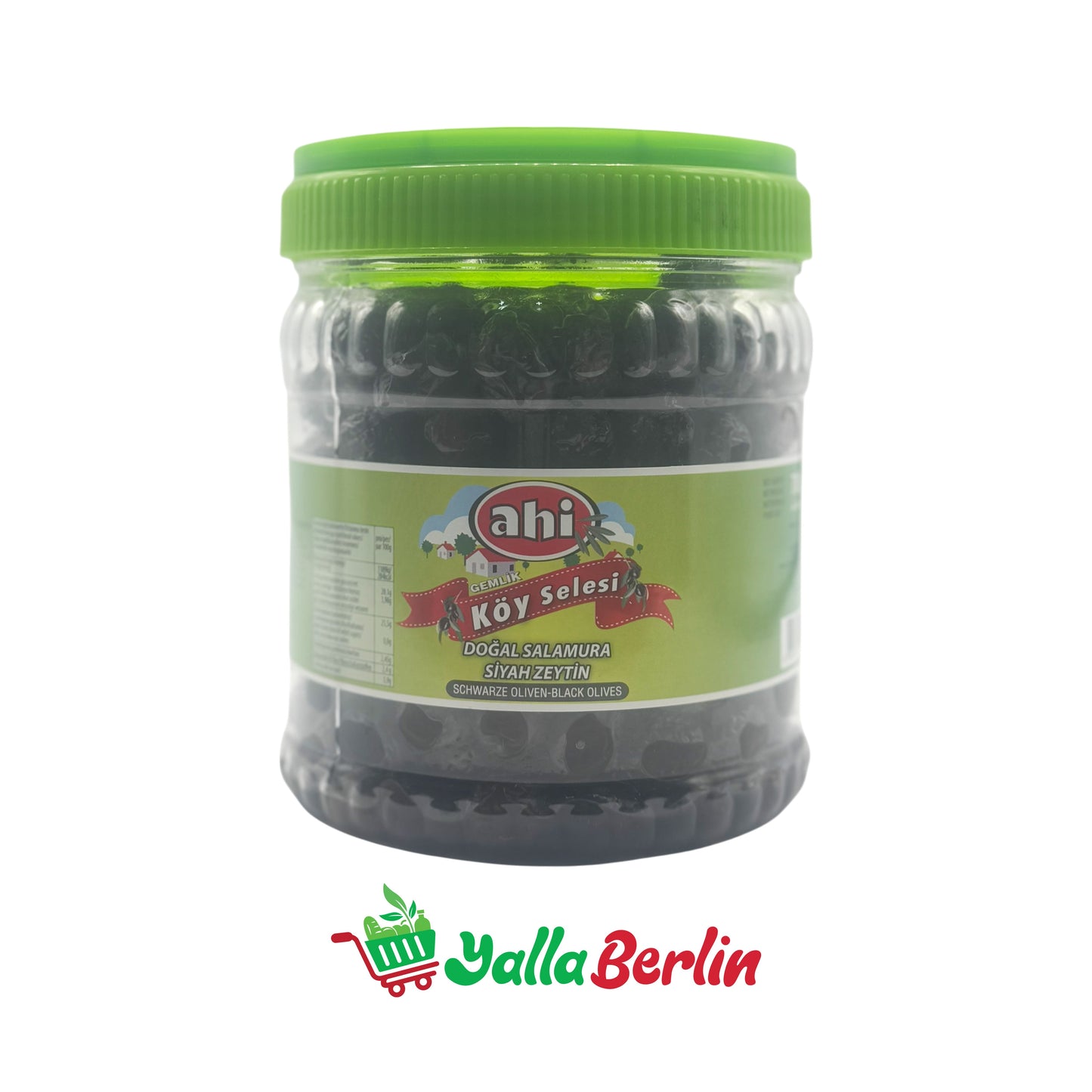 ahi BLACK OLIVES (700 Gr)