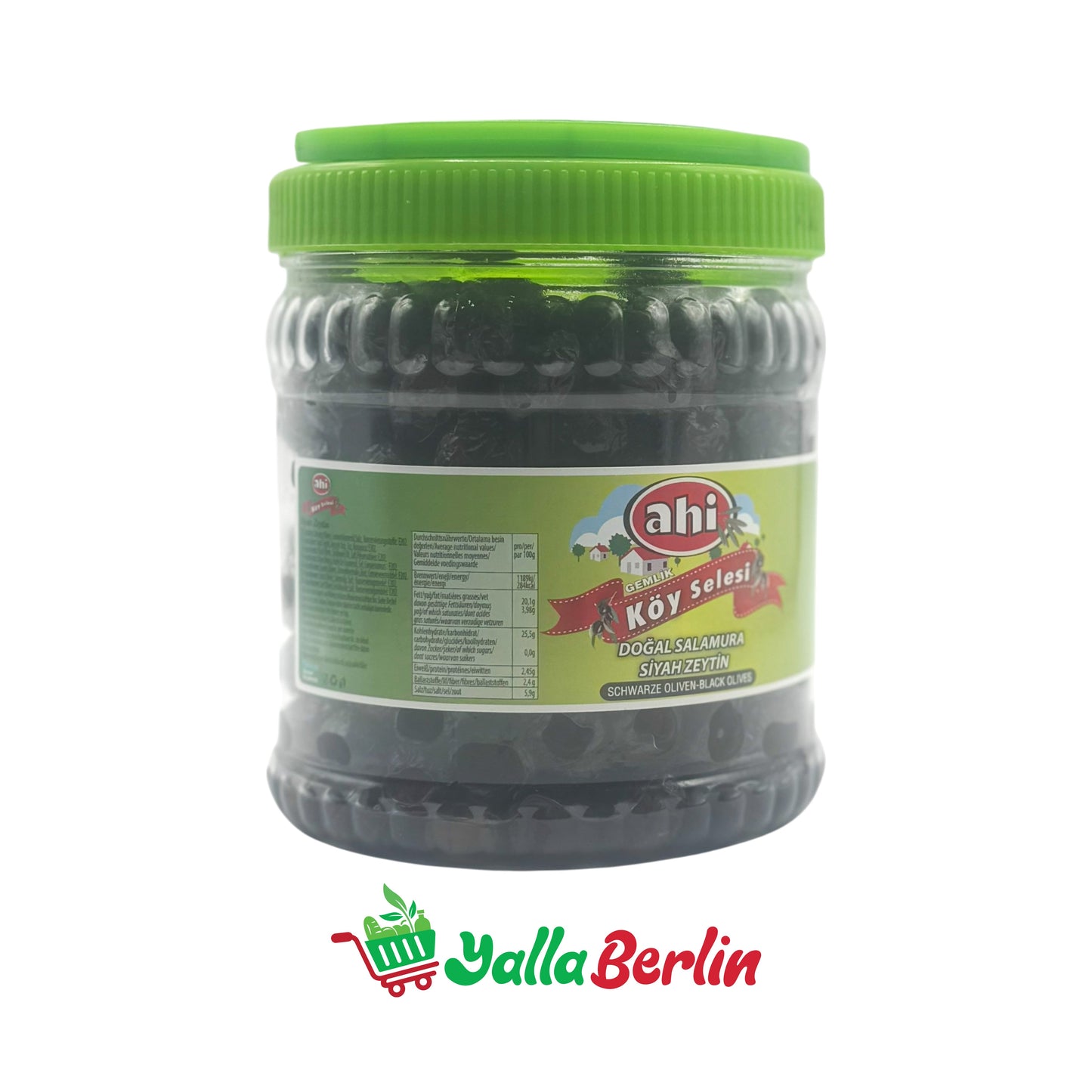 ahi BLACK OLIVES (700 Gr)