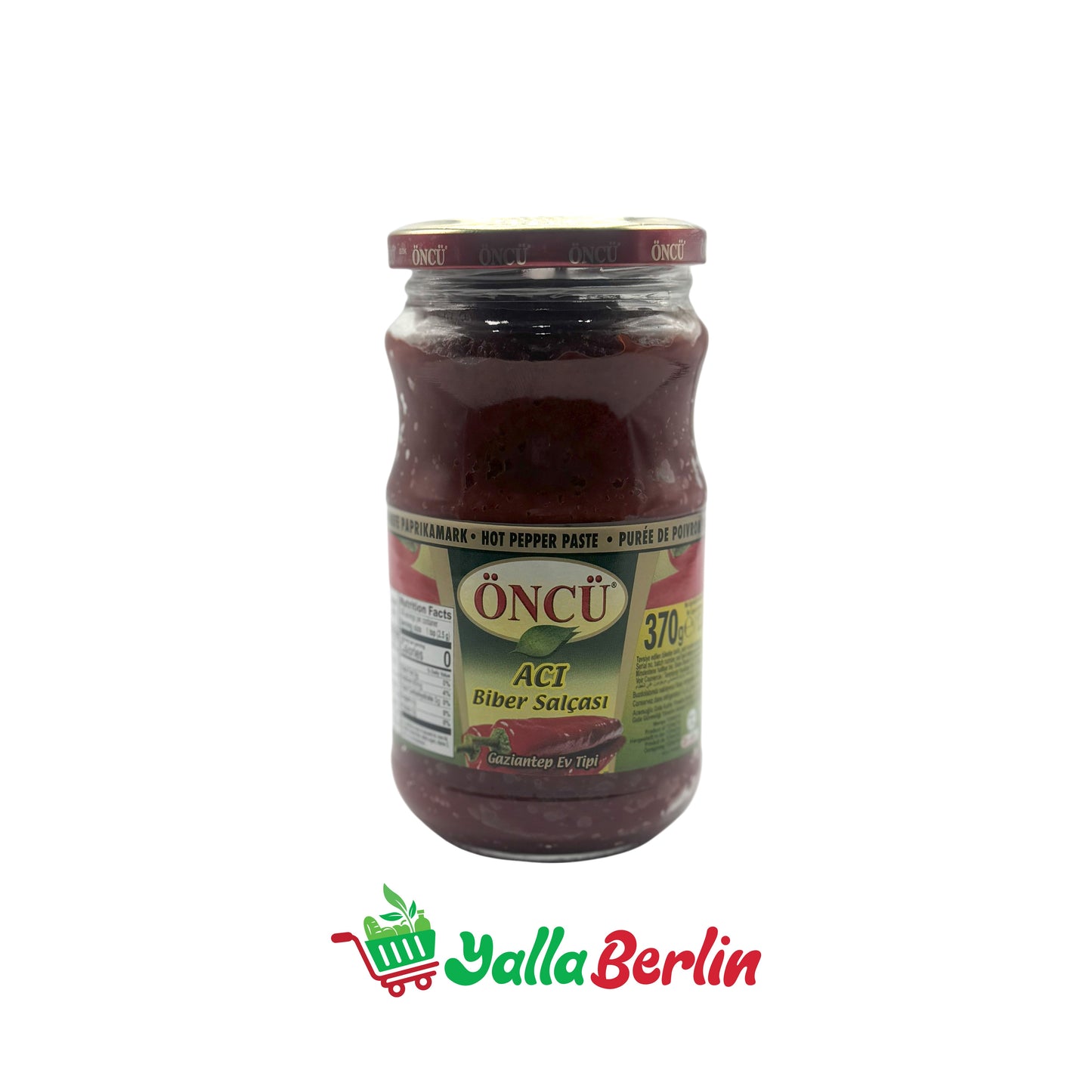 ÖNCÜ ZERDRÜCKTE ROTE PEPERONI (370 Gr)