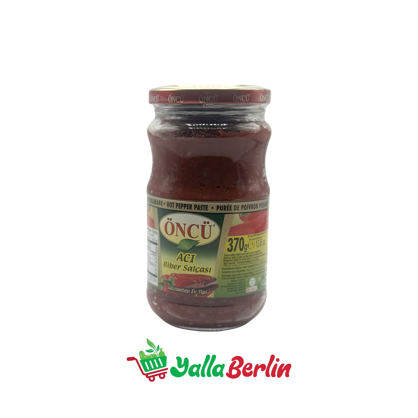 ÖNCÜ ZERDRÜCKTE ROTE PEPERONI (370 Gr)