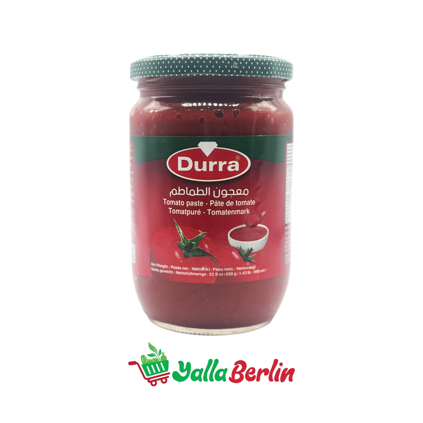 DURRA TOMATENMARK (650 Gr)