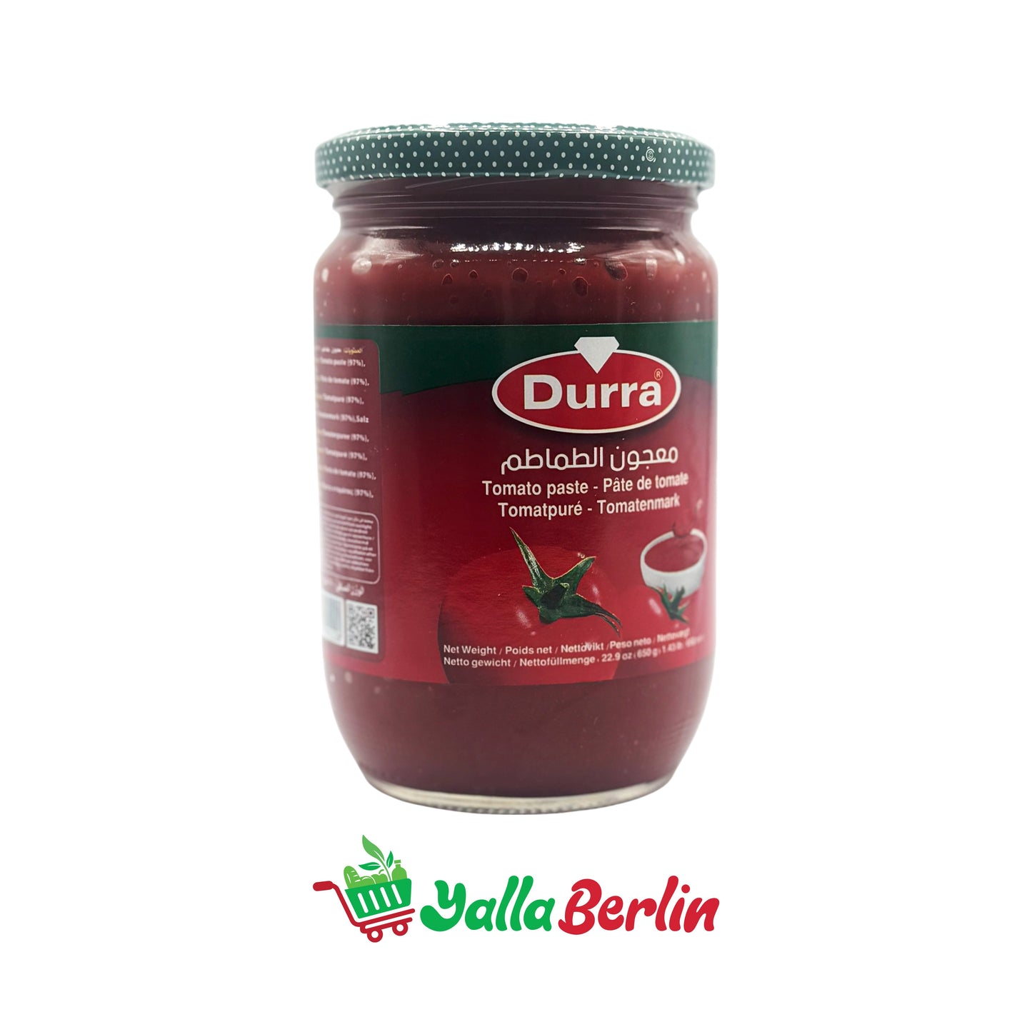 DURRA TOMATENMARK (650 Gr)