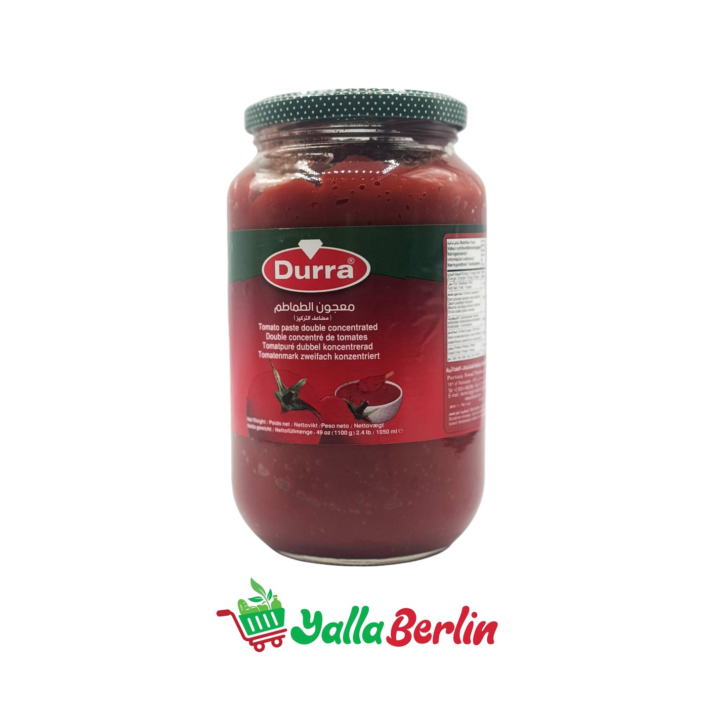 DURRA TOMATENMARK (1100 Gr)