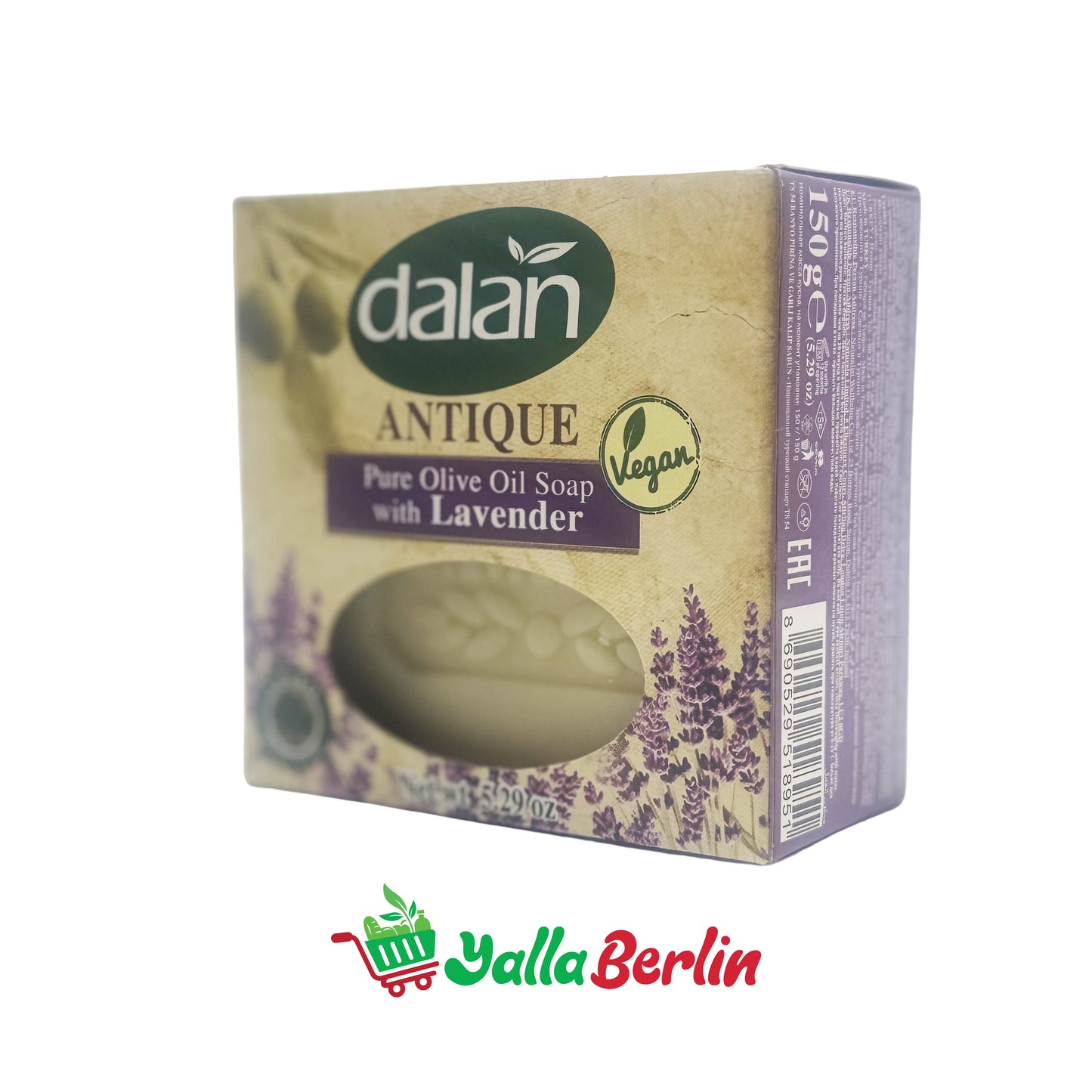 DALAN OLIVE OIL SOAP WITH LAVENDER