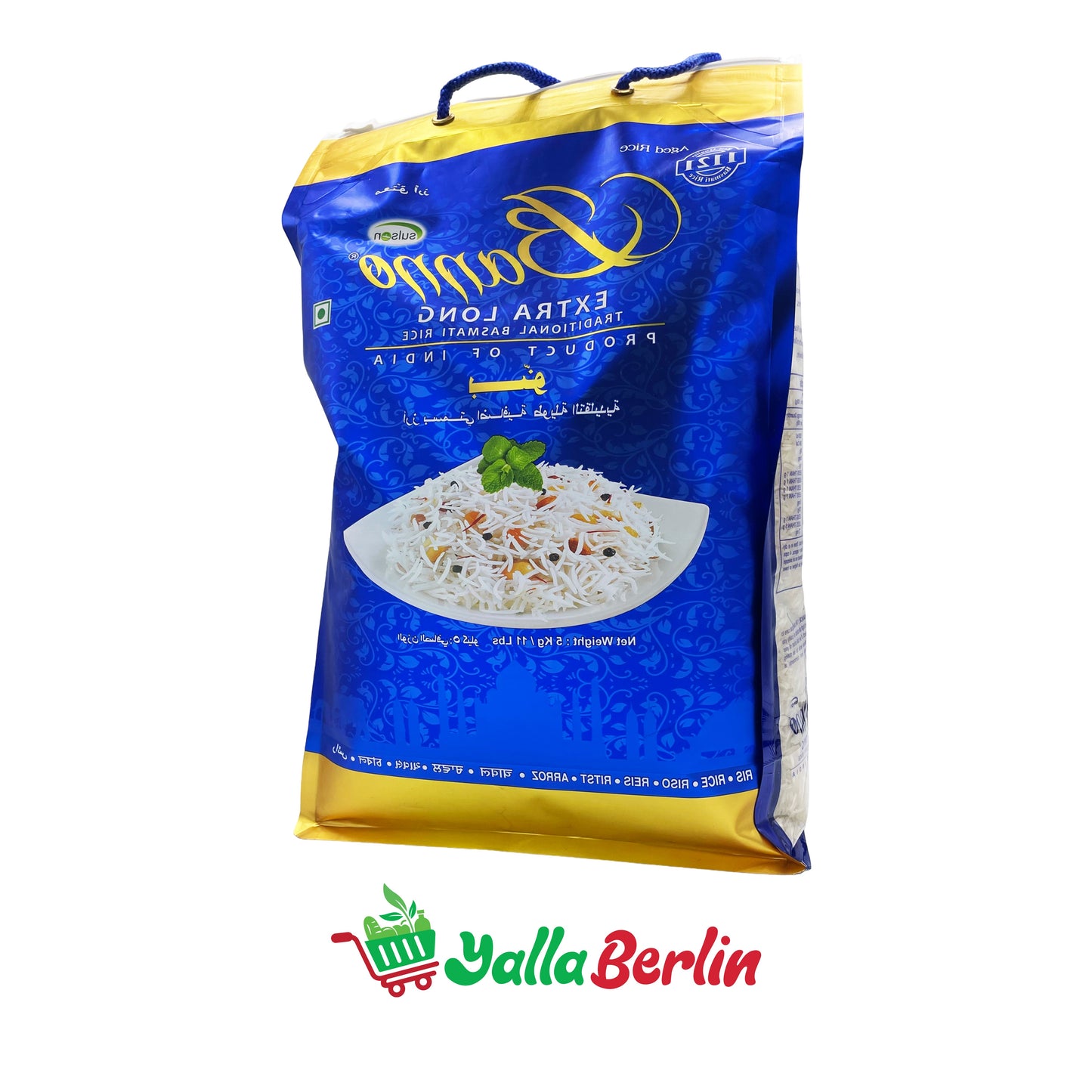 BANNO EXTRA LONG TRADITIONAL BASMATI RICE (5000 Gr)