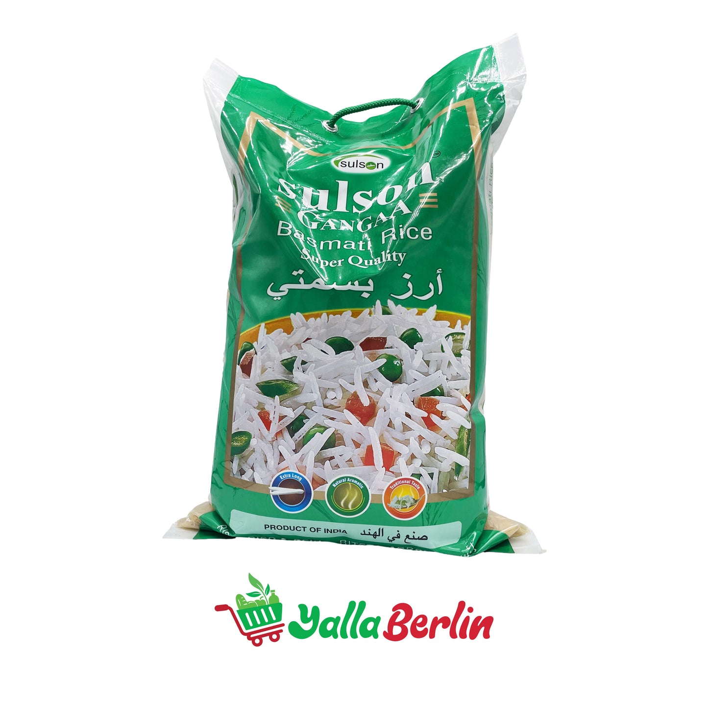 SULSON GANGAA INDIAN BASMATI RICE (5000 Gr)