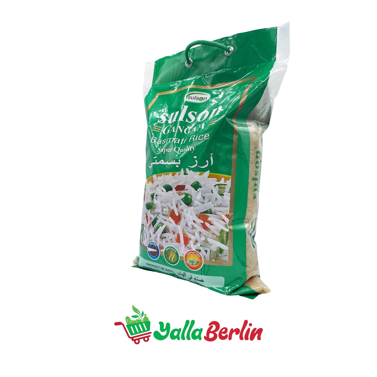 SULSON GANGAA INDIAN BASMATI RICE (5000 Gr)