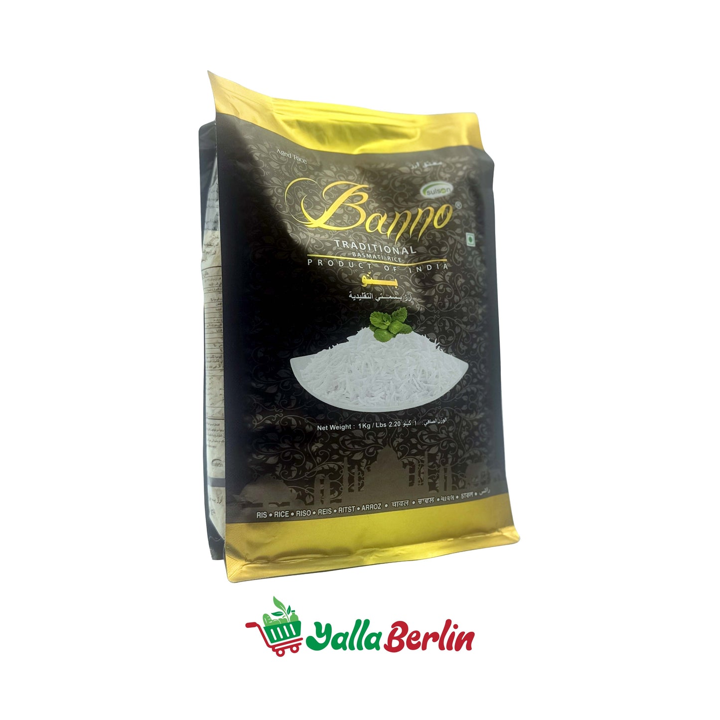 BANNO TRADITIONAL BASMATI RICE (1000 Gr)