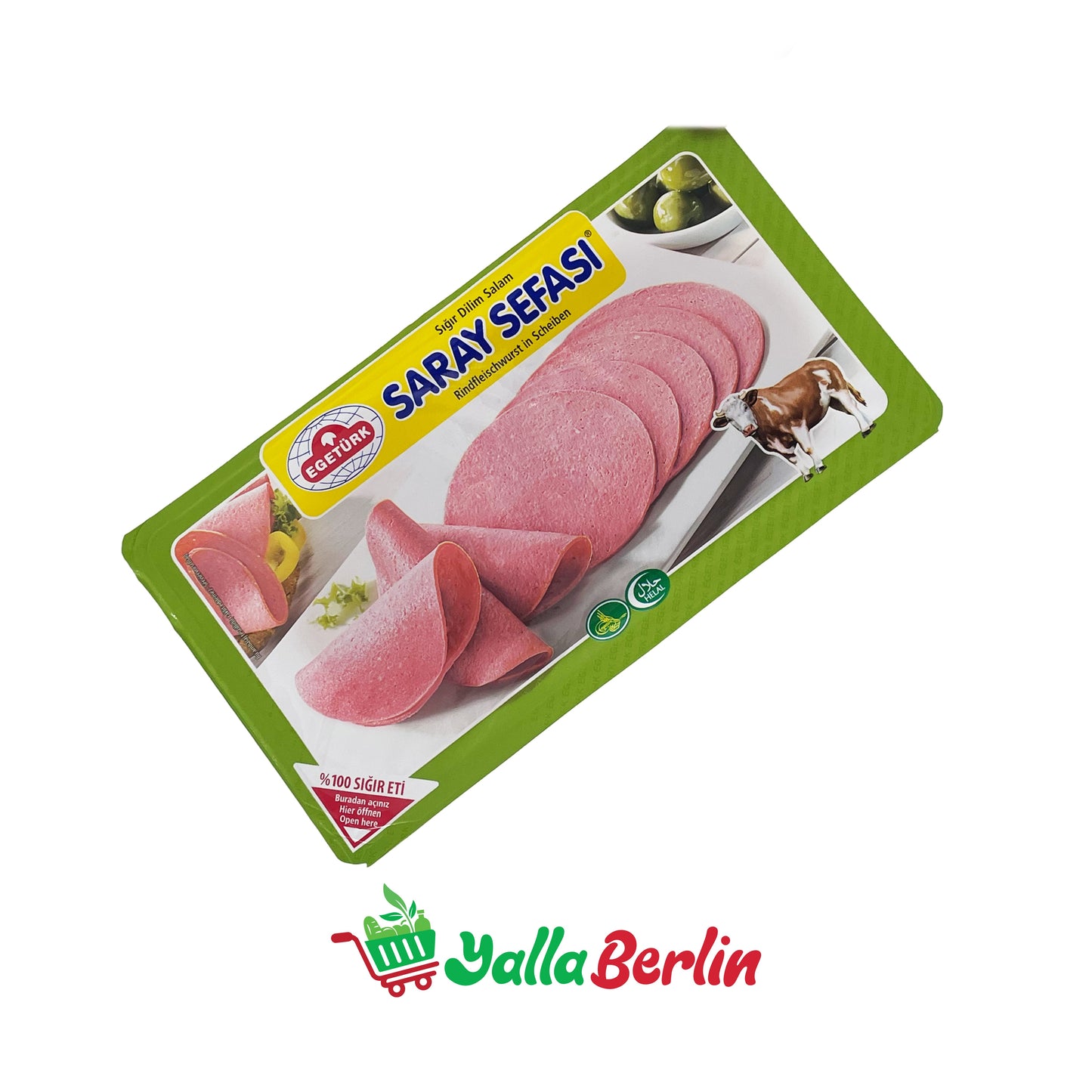 SARAY SEFASI BEEF SAUSAGE IN SLICES (125 Gr)