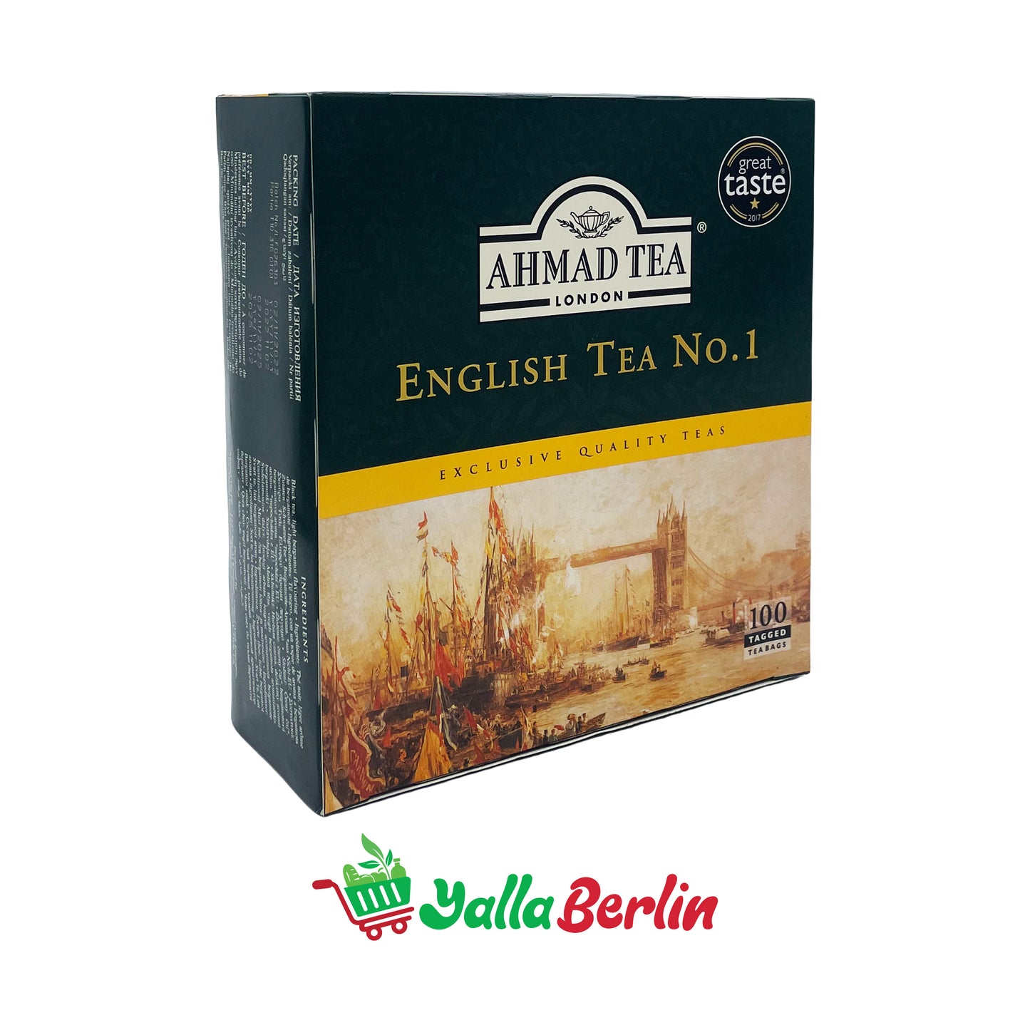 AHMAD BLACK TEA (100 TEA BAGS)