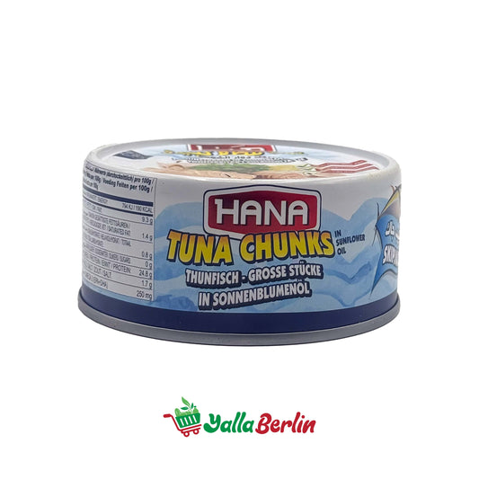 HANA THUNFISCH IN SONNENBLUMENÖL (160 Gr)