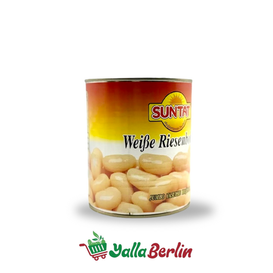 SUNTAT WEISSE JUMBO BOHNEN 800 Gr