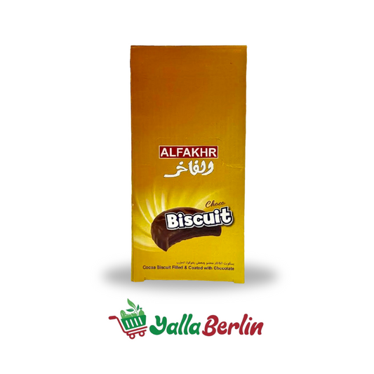الفخر بسكويت شوكولا ١٢ قطعه 