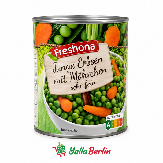 Erbsen mit Möhren 800gr