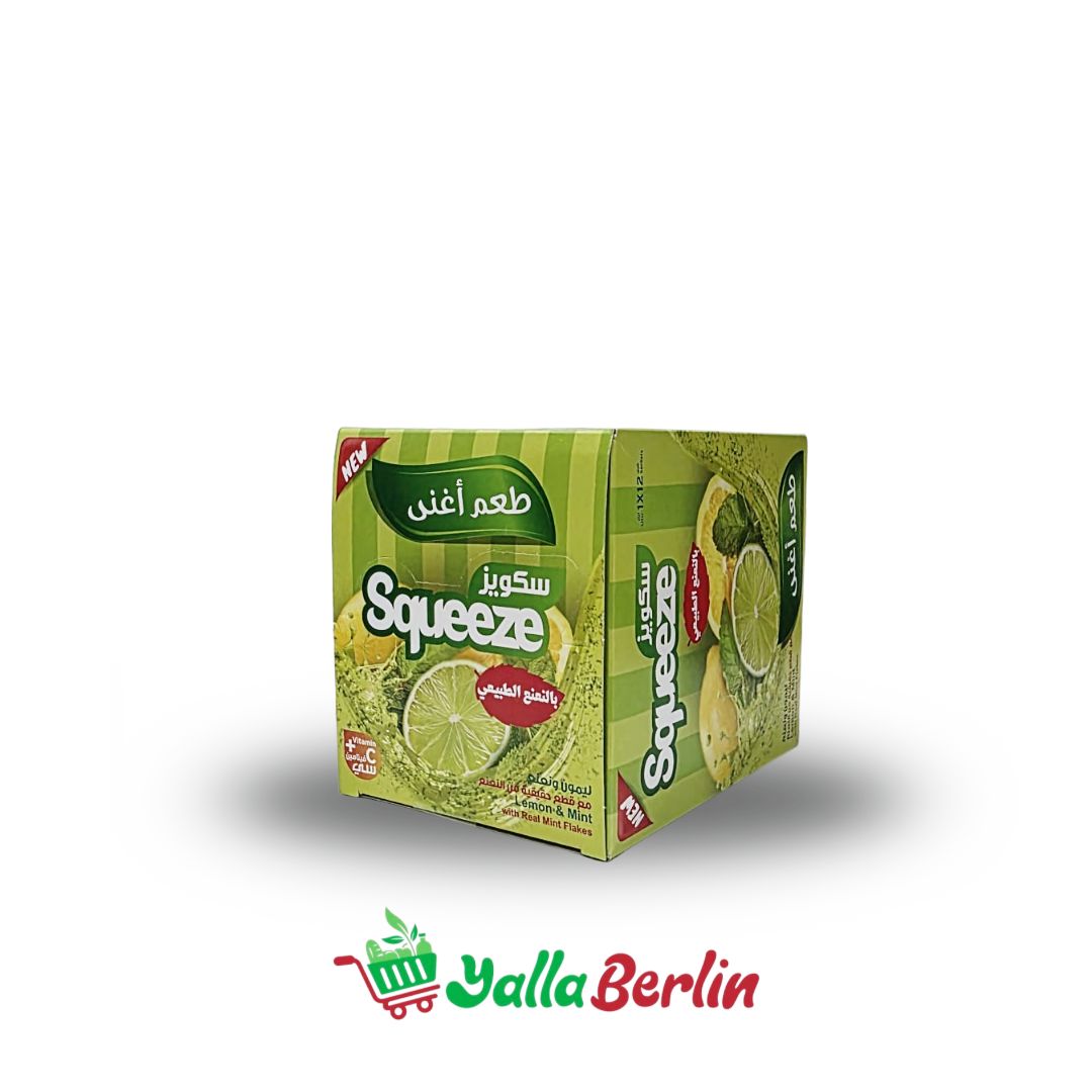 Squeeze Minze und Zitrone