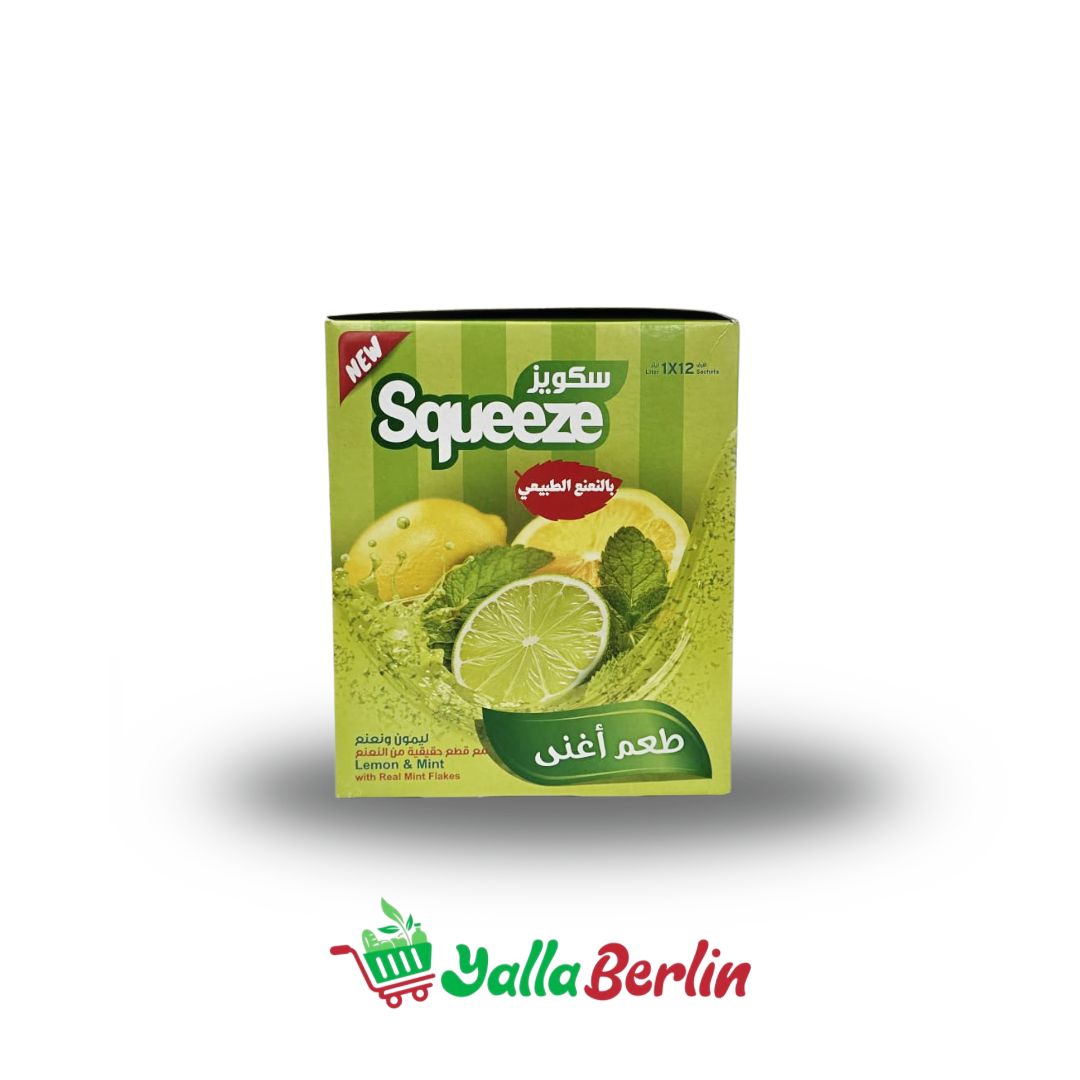 Squeeze Minze und Zitrone