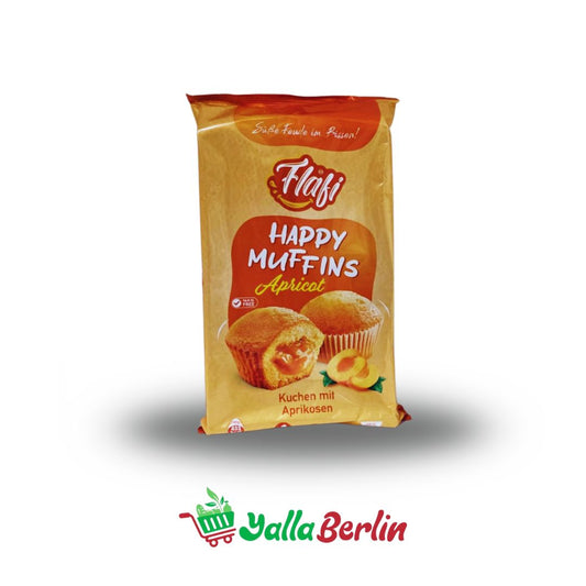 Flafi Happy Muffins mit Aprikosen – 6 Stück