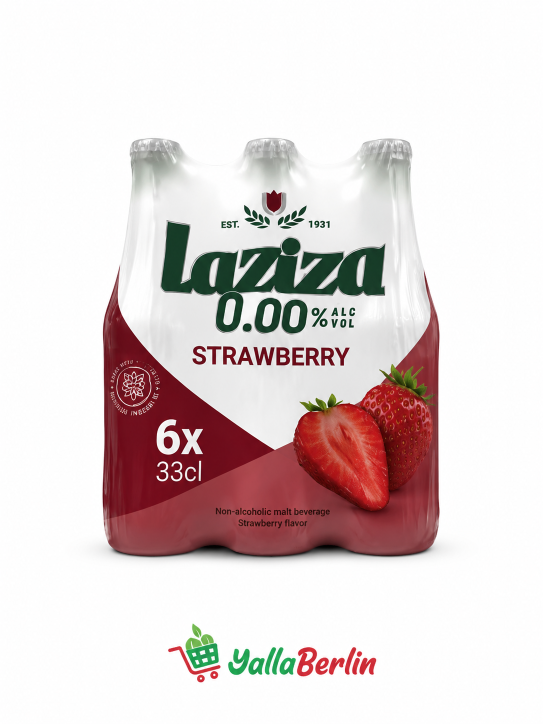 Laziza mit Erdbeergeschmack ×6