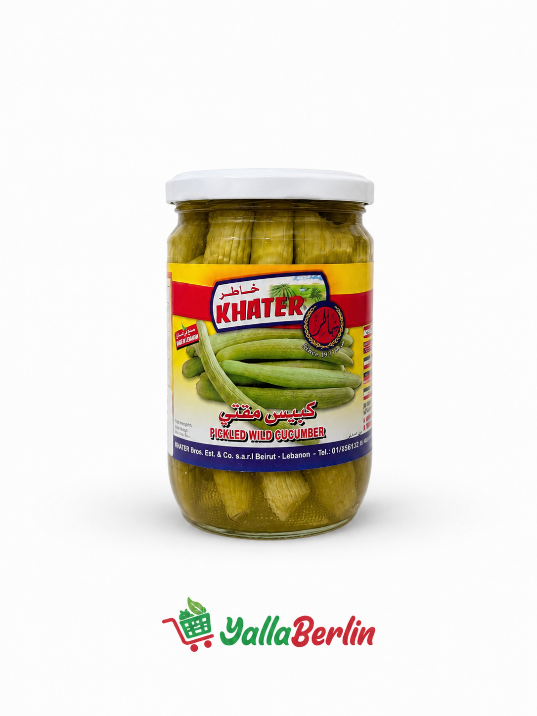 Eingelegte Wildgurken 600gr
