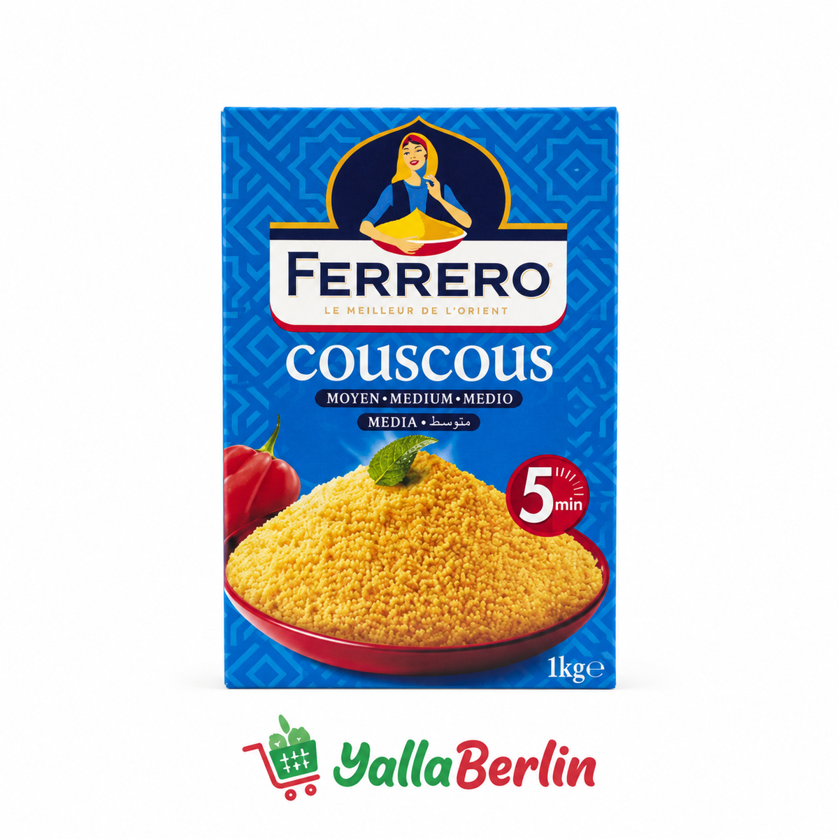 FERERRO Couscus mittelgrober 1000gr