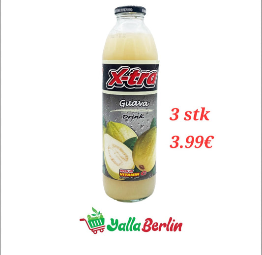 X-TRA GUAVENSAFT 3× 1000 mI