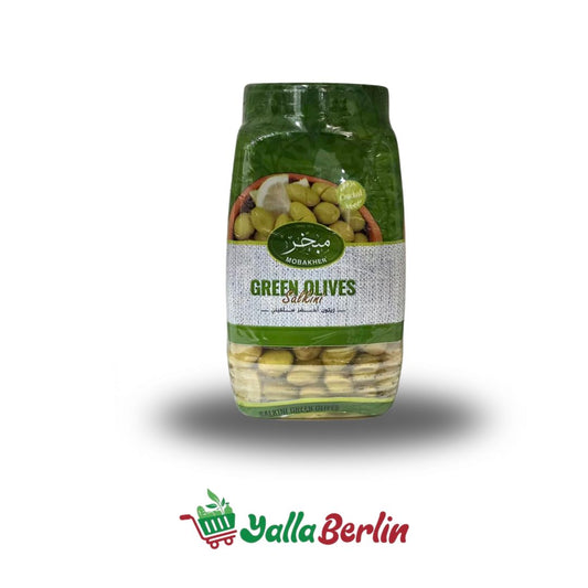 MOBAKHER GRÜNE OLIVEN SALKINI 2650 gr