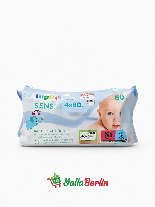 Lupilu Babyfeuchttücher Sensitive 4×80