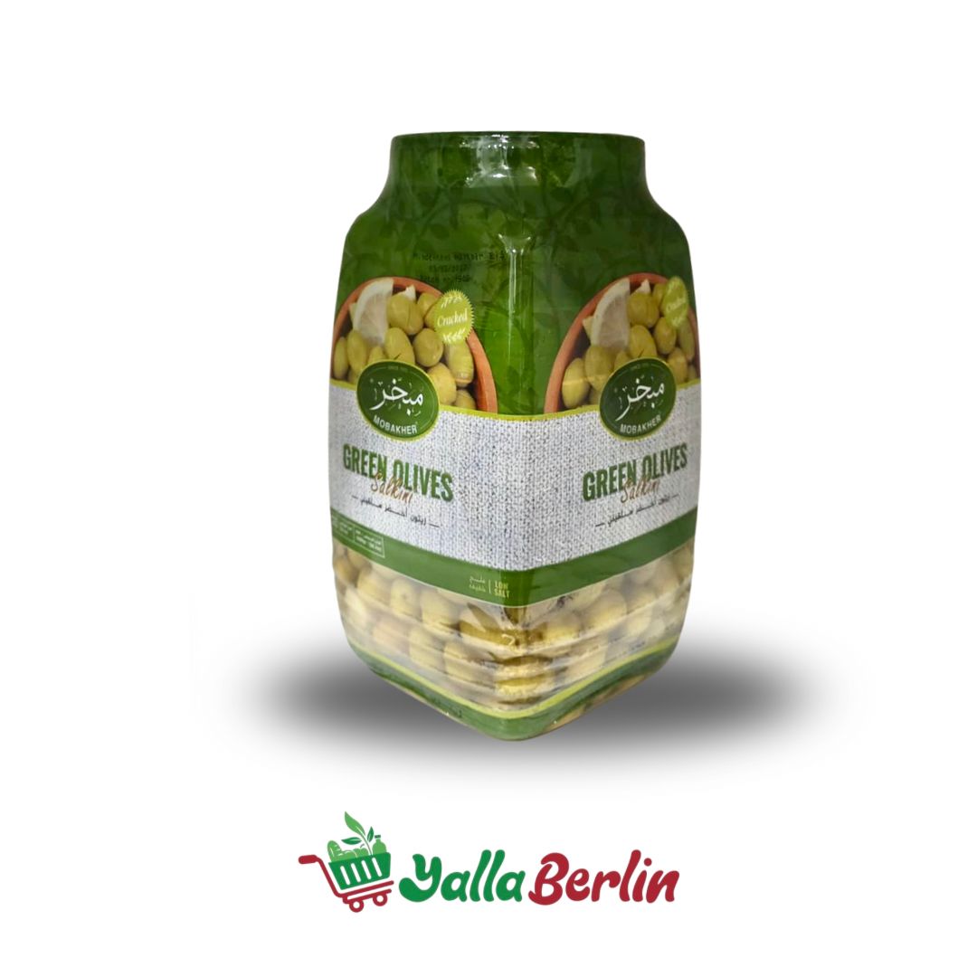 MOBAKHER GRÜNE OLIVEN SALKINI 2650 gr