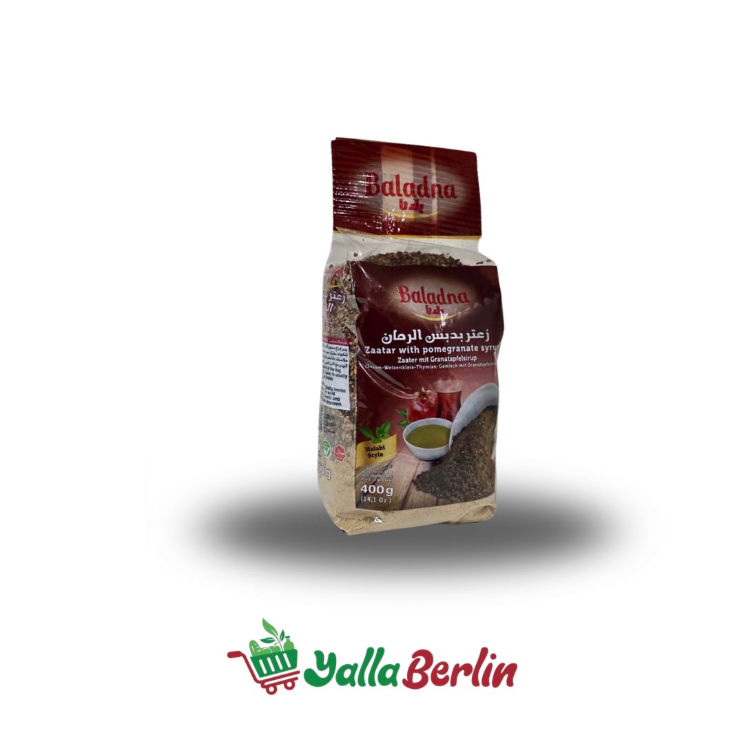 Baladna Zaatar mit Granatapfelsirup 400 gr