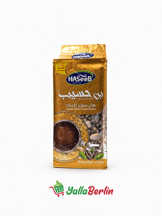 HASEEB KAFFEE MIT KARDAMOM SUPER EXTRA 200 gramm