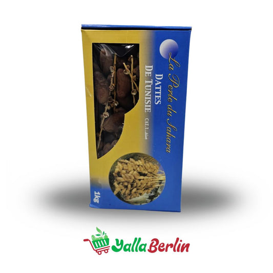 Tunesische Datteln am Zweig (Deglet Nour) - La Perle du Sahara | 1 kg